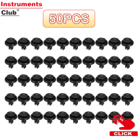 Instruments รถรัดคลิป50ชิ้นพลาสติกยึดคลิปรถกด Pin Rivet ตัดคลิปสากลเปลี่ยนสำหรับโตโยต้าฮอนด้า