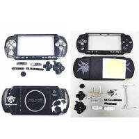 จัดส่งฟรีจำกัดเต็มที่อยู่อาศัยเชลล์กรณีเปลี่ยนสำหรับ PSP 3000 PSP3000เกมคอนโซลเชลล์ด้วยปุ่ม