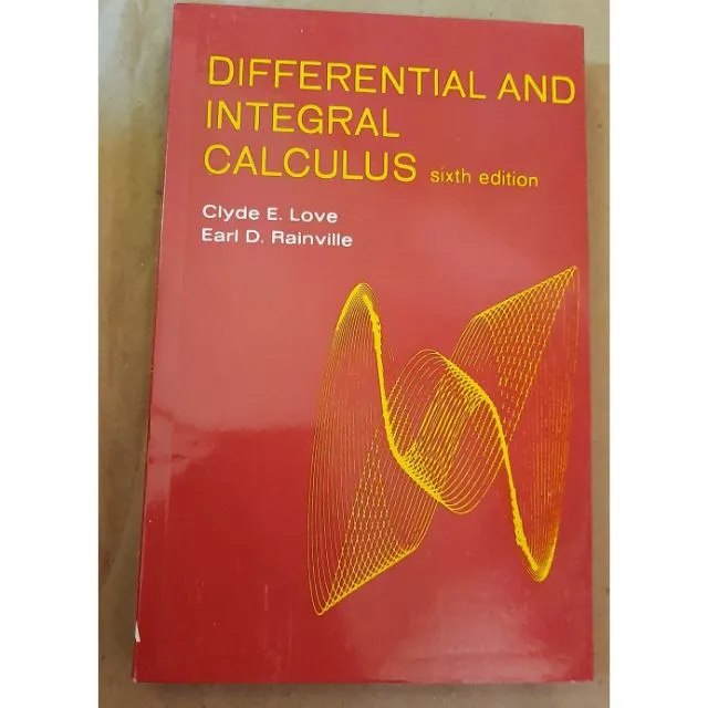 Differential and Integral Calculus 6th Edition Lazada PH