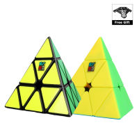 MOYU Meilong 3x3x3 Triangle Cube Meilong 3x3 Pyramid Cube Stickerless Magic Speed Professional Puzzle Education Toys For kid