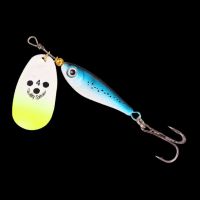 【CC】 WALK FISH 1pcs Rotating Metal Spinner Fishing Lures 11g 15g 20g Iscas Artificial Hard Bait Crap Bass Pike Tackle