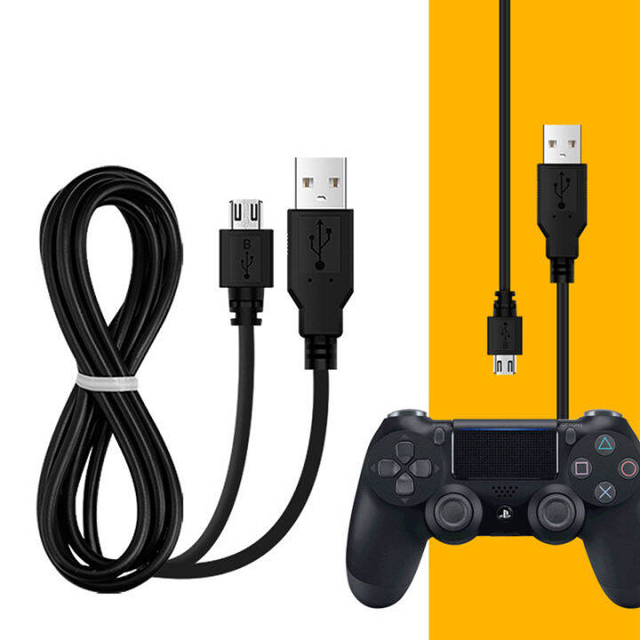 uni-taigupo6611สำหรับ-ps4-slim-pro-สายชาร์จ-usb-data-transmission-charger-cord-power-adapter