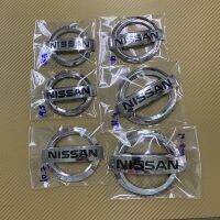 โลโก้* NISSAN  สีชุโครเมี่ยม  ต่อชิ้น