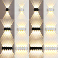 Modern LED Wall Lamp Waterproof Outdoor Wall Light PorchGardenBedroom Indoor Nordic Sconce Luminaire 2 4 6W 8W 10W 12W 85-265V