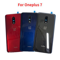 ฝาหลังใหม่สำหรับ OnePlus 7ฝาหลังปิดโทรศัพท์ประตูหลัง3D เคสที่อยู่อาศัยหน้าจอโทรศัพท์ที่มีเลนส์กล้องถ่ายรูป + กาวแทนที่