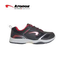 Kronos Badminton Shoe [ Black/ Red : KFM 4 19320B ]