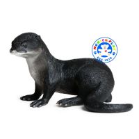 Munich Play - โมเดล Otter นาก เทาดำ ขนาด 15.00 CM (จากหาดใหญ่)