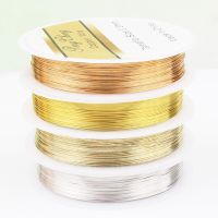 A+++ Copper Wire 0.3/0.4/0.5/0.6mm 4/Color Bead Cord DIY for Jewelry Making Bracelet Long-lasting fixed color No discoloration Beads