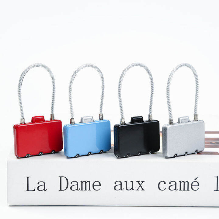 hard-wearing-suitcase-lock-clothes-cabinet-lock-small-gift-lock-wire-rope-lock-luggage-combination-lock