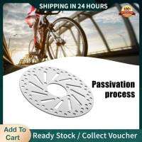 Bike Disc Brake Stainless Steel 6‑Bolt Bicycle Brake Disc Rotors for Multiple Road Conditions 140mm