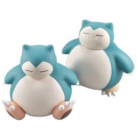 2022โมเดลฟิกเกอร์อนิเมะโปเกมอน Snorlax โมเดลของเล่น Pokect มอนสเตอร์ไวนิลการ์ตูน Snorlax กระปุกออมสิน Kawaii ของขวัญคริสต์มาสสำหรับเด็ก