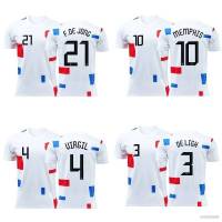 JS 2022-2023 Home Netherlands national football team Jersey Virgil Memphis De ligh Jong Tshirt Soccer Jersey SJ