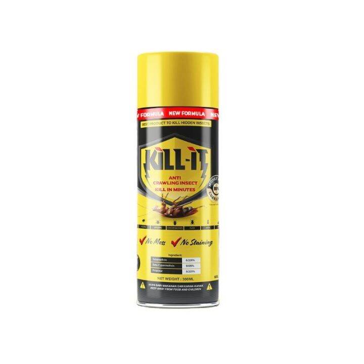 Kill It Spray Lipas Serangga Original HQ Lazada