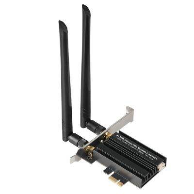 AX3000 MT7921 PCIE Network Card Desktop WIFI Receiver Bluetooth5.2 Wireless Adapter PCB+Metal