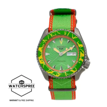 SEIKO 5 SPORTS STREET FIGHTER V BLANKA MODEL SBSA083 MADE IN JAPAN