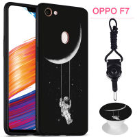 INS เคสมือถือสำหรับ OPPO F7,เคสโทรศัพท์กันรอยกันกระแทกที่มีรูปแบบเดียวกันถุงลมนิรภัย