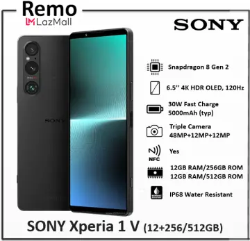 Sony Xperia 1 V 5G 6.5 4K OLED 12/256GB Snapdragon8Gen2 5000mAh USA  FREESHIP*