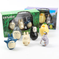 ตุ๊กตาอะนิเมะ7-8Cm,ตุ๊กตาผู้ใหญ่ Okiagari Koboshi ฟิกเกอร์ PVC สะสมของเล่นโมเดล Ghibli