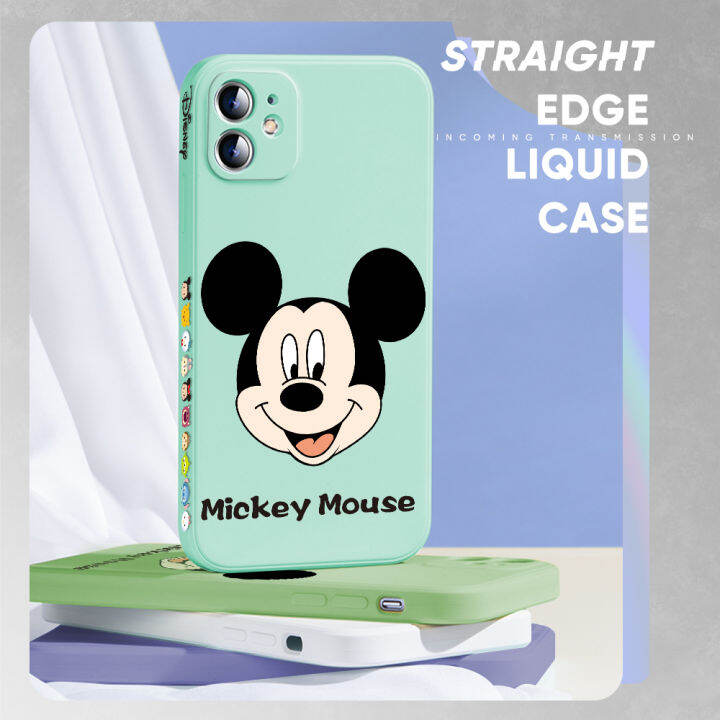 hontinga-ปลอกกรณีสำหรับ-oppo-a53-2020กรณีการ์ตูนอะนิเมะ-mickey-mouse-สแควร์-original-ซิลิโคนนุ่มเหลว-edge-กรณีรูปแบบคลุมทั้งหมดกล้องป้องกันกรณีกลับปลอกโทรศัพท์-softcase-สำหรับหญิง