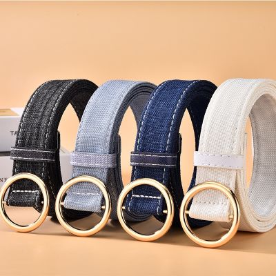 The new Oxford cloth belt ms personality with leisure cowboy dress coat from perforated ₪