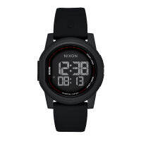 Nixon Disk รุ่น NXA13705191-00 นาฬิกาข้อมือผู้ชาย/ผู้หญิง สายซิลิโคน Black / Negative หน้าปัด 39 มม.