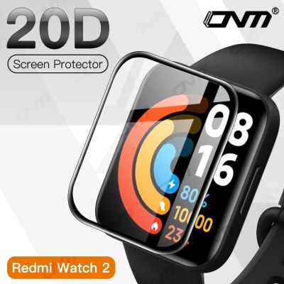 20D Curved Edge Full Soft Screen Protector Cover For Xiaomi Redmi Watch 2 Protective Film for Mi Watch Lite Color Not Glass Cases Cases