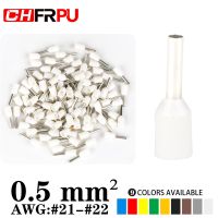 [HOT QAA,JXHKLWW 121] CHFRPU 1000ชิ้น0.5mm ² ท่อทองแดงขั้วไฟฟ้าสำหรับปลอกโลหะสายเคเบิลไฟฟ้าจีบ Lugs เชื่อมต่อลวดฉนวนทองแดง