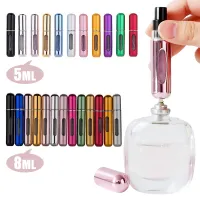 5ml 8ml Portable Mini Refillable Perfume Bottle With Spray Scent Pump Empty Cosmetic Containers Atomizer Bottle For Travel Travel Size Bottles Contain