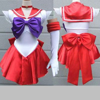 Top คุณภาพญี่ปุ่น Sailor Moon ชุดคอสเพลย์ผู้หญิงชุดคอกลมแต่งระบายสำหรับแฟนซีผู้ใหญ่ฮาโลวีนแฟนซีเซ็กซี่ Carnival ชุดเดรสแฟนซี