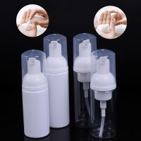 1PC 50ML/60ML Bubbler White/Clear Foaming Mousse Bottle Shampoo Lotion Shower Gel Foam Pump Bottles Travel Use