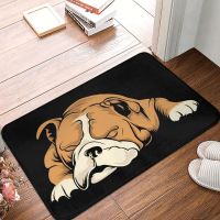 Modern Living Room Rug Bedroom Rug Childrens Bedroom English Bulldog Floor Mat Bathroom Floor Mat Anti-Slip Mat Kitchen Rug