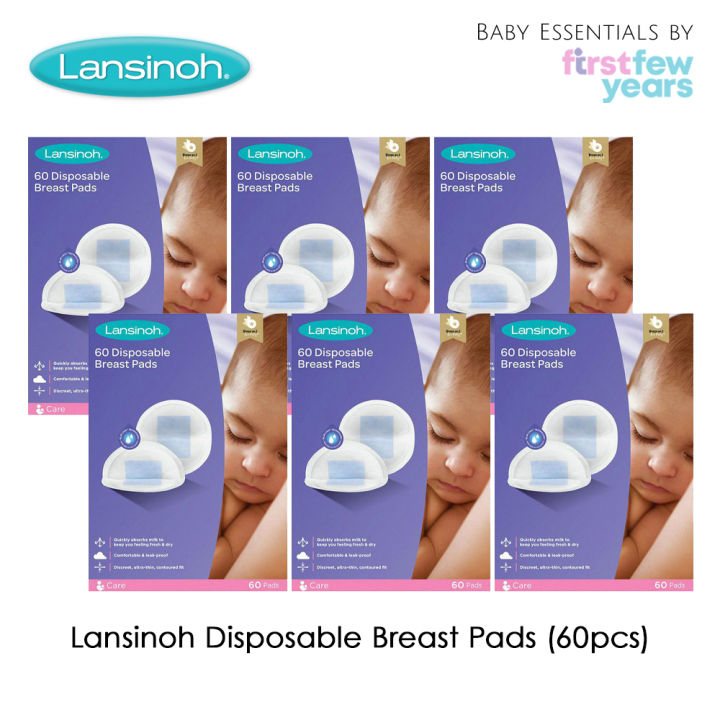 Lansinoh Disposable Nursing Pads Bundle Deal (60pcs)