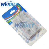 2ชิ้นคุณภาพสูงแผ่นตัดขนมปังขนาดเล็ก Breadboard 8.5CM X 5.5CM 400 Hole DIY PCB 8.5*5.5Cm