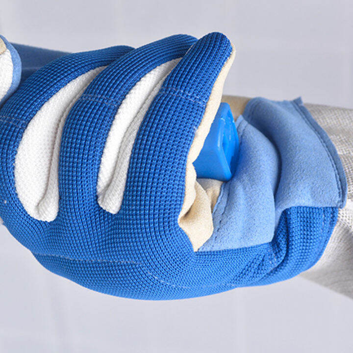 【QNAIT】Fencing Gloves Adults and Children Fencing Equipment Triple
