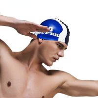 Summer Waterproof Silicone Protect Ears Long Hair Water Sports Swim Pool Hat Swimming Cap Free Size for Men Women Adults Swim Caps