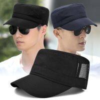 【Hot Sale】 Hat mens summer light and breathable large head circumference quick-drying flat cap outdoor casual sunscreen cool mesh