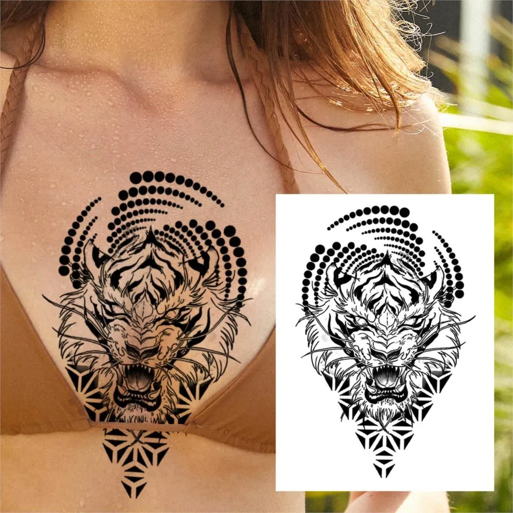 3D Watercolour Flower Temporary Tattoo For Women Girls Fake Peony Rose  Tattoo Sticker Butterfly Lace Sweatpea Flora Tatoos Leg | Lazada PH