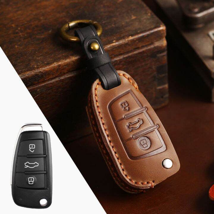 fob-protector-car-key-case-cover-leather-keychain-holder-accessories-for-audi-a1-a3-q2l-q3-s3-s5-s6-r8-tt-old-q7-q5-a6-a4-bag