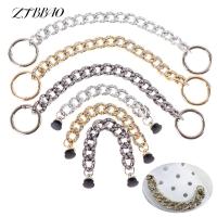 1Pcs New Designer Chain Shoe Charms Croc Accessories Metal Charm Decoration For Croc Clog Shoes Pendant Buckle For Girl Gift Headbands