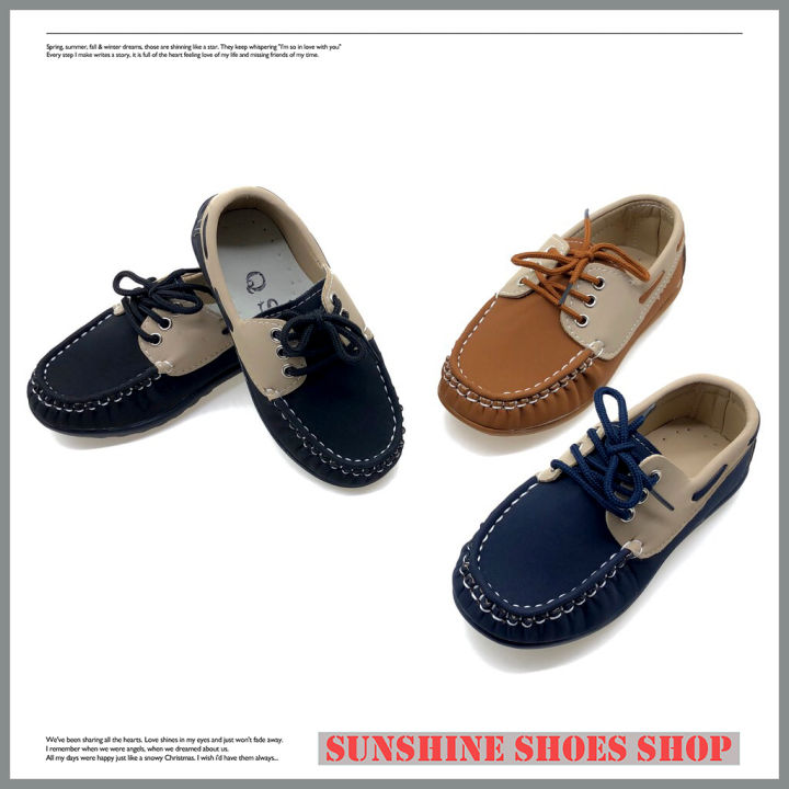 P885-1/2 Topsider Shoes Kids Shoes For Boys | Lazada PH