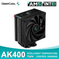 Deepcool AK400จอแสดงผลดิจิตอลพัดลมระบายความร้อน CPU 4หม้อน้ำท่อร้อน120มิลลิเมตรพัดลมทำความเย็นอากาศเย็นฮีทซิงค์ Intel LGA1700 1200 115X AM4 AM5