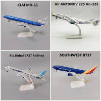 KK20cm เนเธอร์แลนด์ KLM AA มาเลเซีย MD MD-11ดูไบ B737 Lufthansa A380 Antonov A225Airplane รุ่นโลหะผสมโลหะเครื่องบินรุ่น