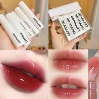 New White Tube Gloss Labial Water-light Mirror Lip Moistur Tint Lip Not Hot Cosmetic Lipstick Makeup Lasting Sale Fade Glaz B3j1