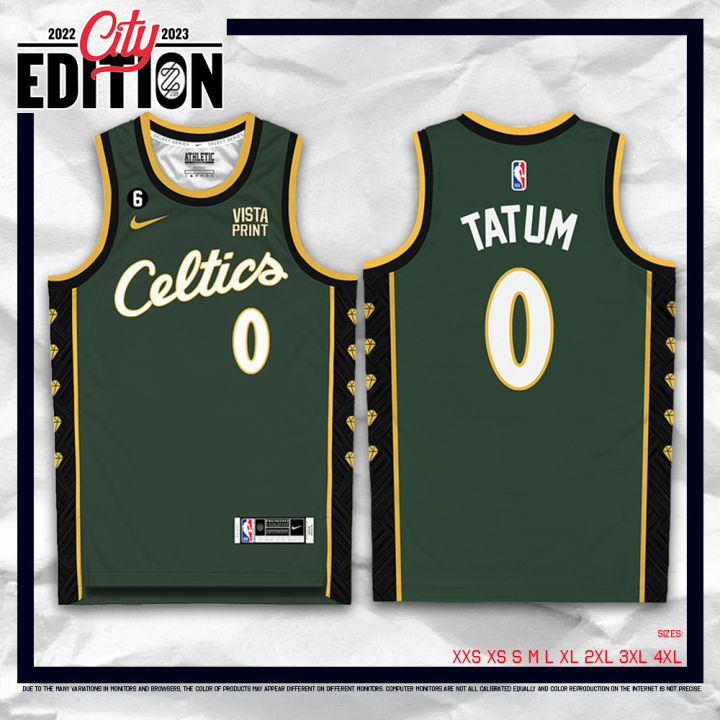 Jayson Tatum Nike Mens Boston Celtics NBA 22-23 City Edition Swingman  Jersey NEW