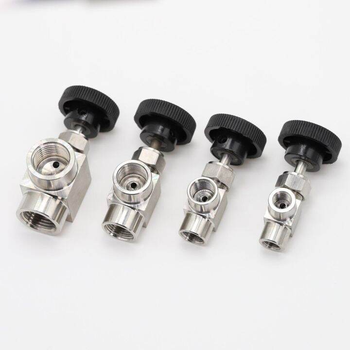 1pcs-1-8-1-4-3-8-1-2-bsp-female-thread-adjustable-needle-valve-90-degree-stainless-steel-304-on-off