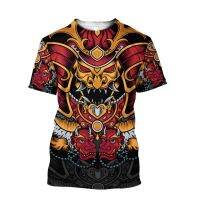 （ALL IN STOCK 2023）  tops beautiful unisex samurai tattoo carp fishing 3d printed but t shirt summer fashion harajuku short sleeve tee shirts t shirt zqrs