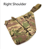 Multifunctional Concealed Tactical Storage Bag Holster Mens Left Right Nylon Shoulder Bag Anti-theft Bag Chest Bag Hunting