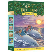 Magic Tree House 9-12 boxed English Original Magic Tree House English adventure literary novel