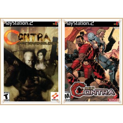 Contra  คอนทร้า  Contra: Shattered Soldier  และ  Neo Contra  PS2  Playstation 2