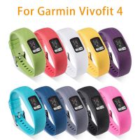 นาฬิกาสายสำหรับการ์มิน Vivofit 4 Vivofit4สายรัดข้อมือซิลิโคนลายสี่เหลี่ยมขนมเปียกปูนนาฬิกาข้อมือสมาร์ทวอชอุปกรณ์สายนาฬิกา